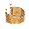 Armreif mehrfach, gold