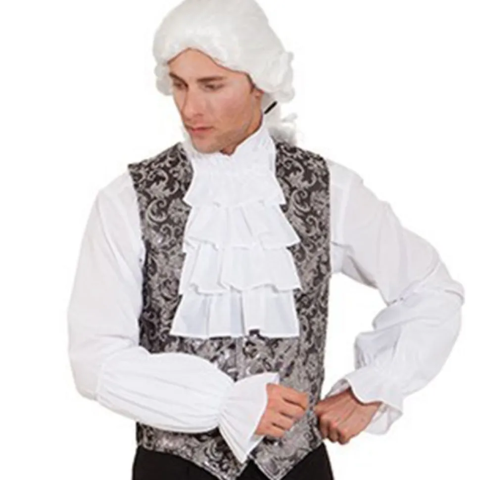 Armstulpen aus Batist, weiß, 2 Stück