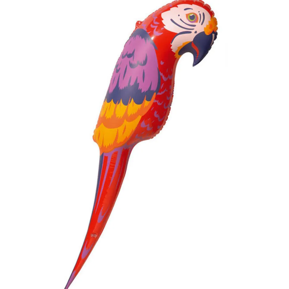 Aufblasbarer Papagei, 110 cm