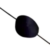 Augenklappe aus Satin, schwarz, 12er