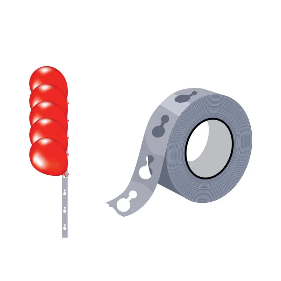 Ballonband für Ballongirlanden, 5m Deko-Band aus PVC