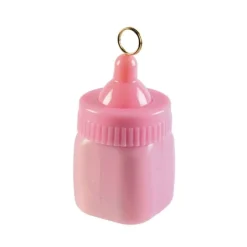 Ballongewicht Babyflasche rosa, Gewicht ca. 80g