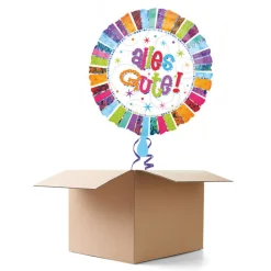 Ballongrüsse ALLES GUTE, 1 Ballon
