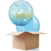 Ballongrüsse Blue Baby Boy, 2 Ballons