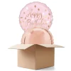 Ballongrüsse Blush Birthday, 2 Ballons