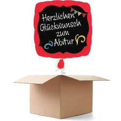 Ballongrüsse Glückwunsch zum Abitur, 1 Ballon
