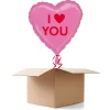 Ballongrüsse I Love You, 1 Ballon