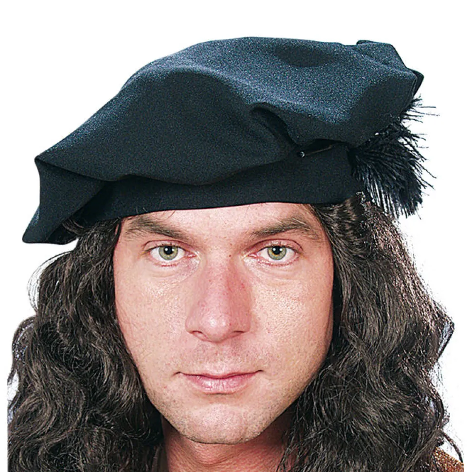 Barett, schwarz