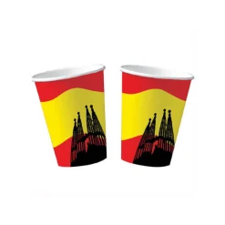 Becher, recycelbar aus Pappe, Spanien 10 Stk. 0,2 ltr.