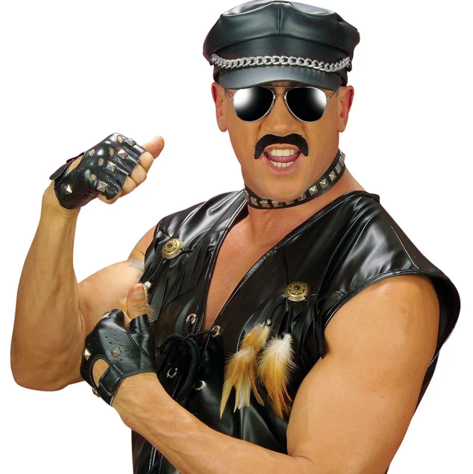 Biker- und Punker Nieten-Set, 5-teilig