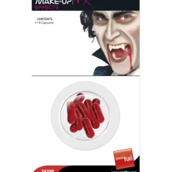 Blutkapseln, rot, 10er Pack