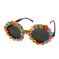 Brille Hippie Flowers