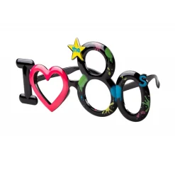 Brille I Love The 80s