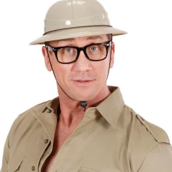 Brille Journalist, schwarz