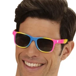 Brille Neon Regenbogen