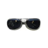 Brille Rock 'n' Roll, silber