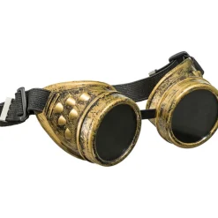Brille Steampunk, bronzefarben, 1 Stk.