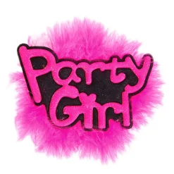 Brosche Party Girl, pink