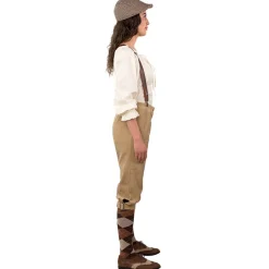 Damen-Hose Knickerbocker beige, Gr. 36-38