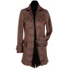 Damen-Kostüm Jacke Piratin Mary Read, braun, Gr. XS