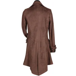 Damen-Kostüm Jacke Piratin Mary Read, braun, Gr. XS