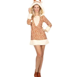 Damen-Kostüm Kleid Giraffe, Gr. 34-36