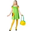 Damen-Kostüm Kleid Grüne Wiese, grün, Gr. 36-38
