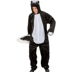 Damen-Kostüm Stinktier Overall, bis 175 cm