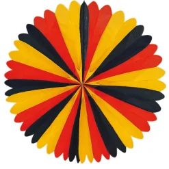 Deko-Fächer / Rosette, ca. Ø 60 cm, schwer entflammbar, Deutschland