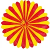 Deko-Fächer / Rosette, ø 35 cm, schwer entflammbar, Spanien, Gelb-Rot