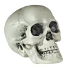 Deko-Figur Totenkopfschädel, 21cm, Kunststoff