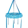 Deko-Kranz Bayern Rautenmuster, 75 cm TOP-QUALITÄT, Bayrische Dekoration, Bayrisches Fest, Blau-Weiß