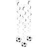 Deko-Swirls Fußball-Star, 3 Stück, ca. 85cm