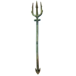 Dreizack Meeresgott Poseidon / Neptun, ca. 95cm, gold