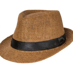 Fedora Hut in Strohoptik