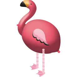 Folienballon Airwalker Flamingo