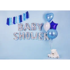 Folienballon Buchstabe A - 35 cm - Silber