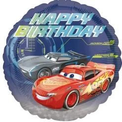 Folienballon Cars Happy Birthday ca. 43cm