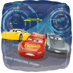 Folienballon Cars Lightning, ca. 45cm