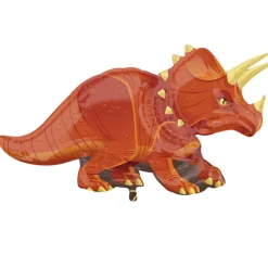 Folienballon Dino Triceratops, 106x60 cm
