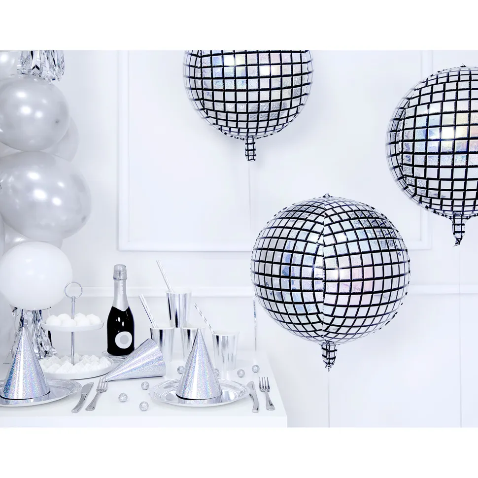 Folienballon Discokugel - 40 cm