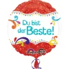 Folienballon Du bist der Beste! 45cm