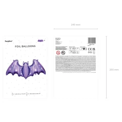 Folienballon Fledermaus – 119 – 5 × 51 cm