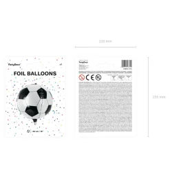 Folienballon Fußball – 40 cm