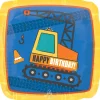 Folienballon Geburtstag Baustelle