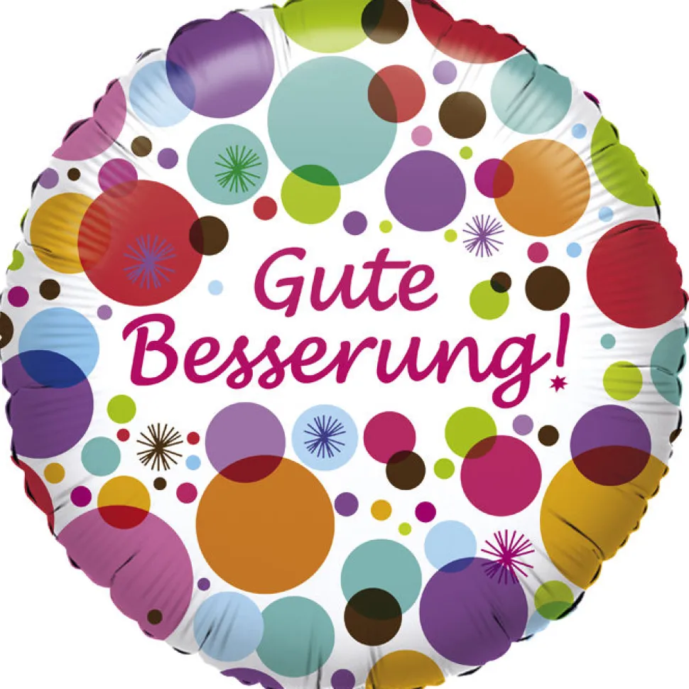 Folienballon Gute Besserung, 45 cm