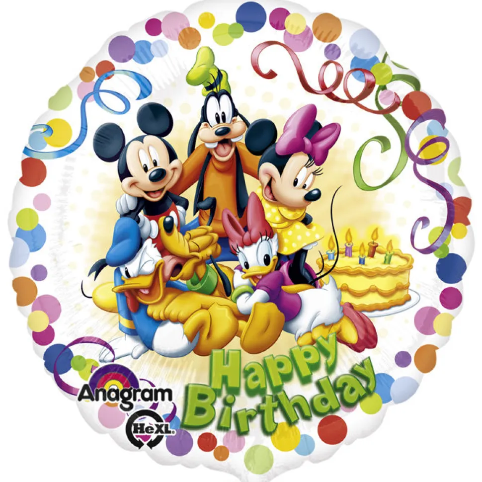 Folienballon Mickey & Friends Party, 45 cm