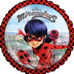 Folienballon Miraculous Ladybug, ca. 43 cm