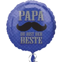 Folienballon Papa du bist der Beste, 45cm