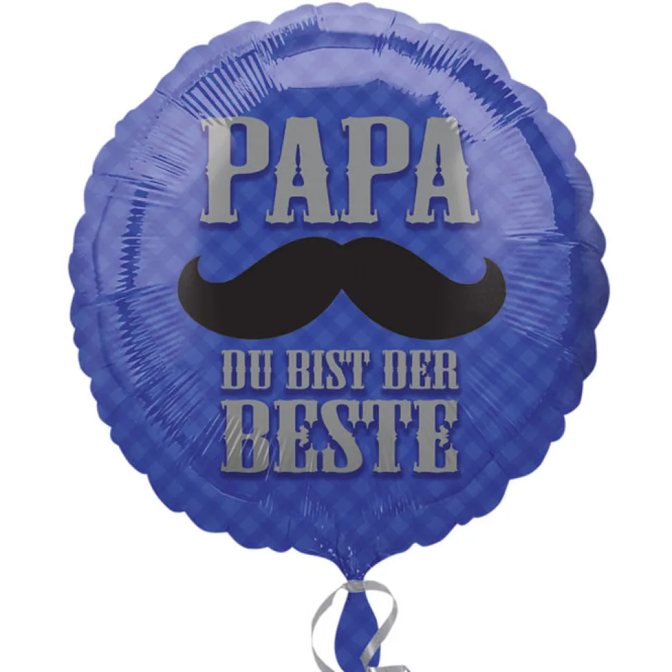 Folienballon Papa du bist der Beste, 45cm